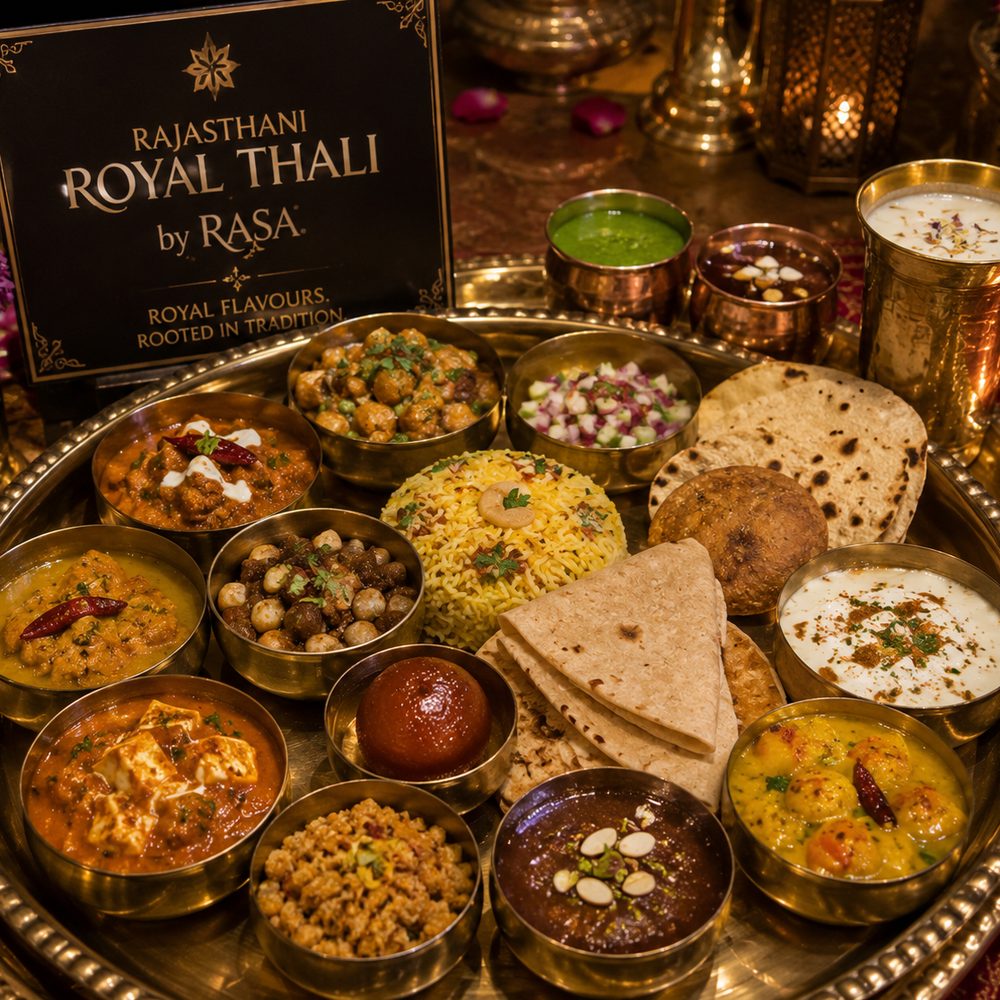 The Royal Thali — Rasa by Narayanam